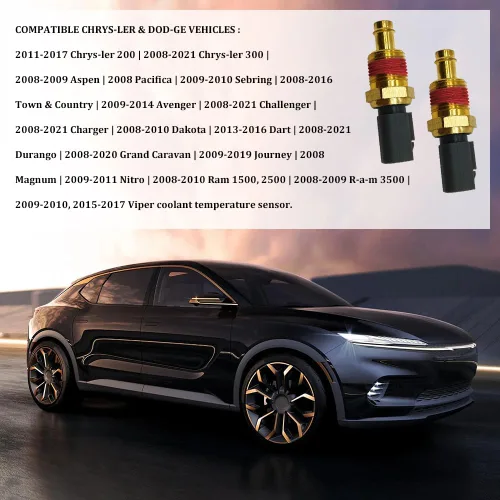 Miniatura 6 de Sensor de temperatura del refrigerante del motor, sensor de temperatura del agua, sensor de temperatura ECT de piezas de automóvil compatible