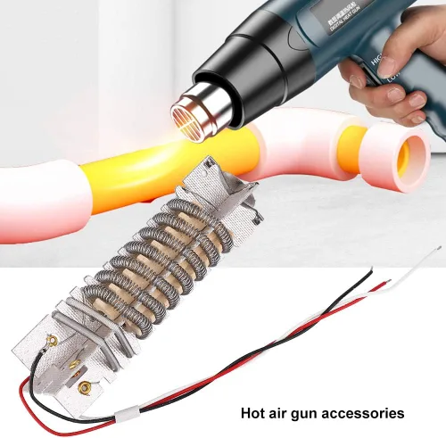 Miniatura 2 de LiebeWH Pistola de aire caliente Kit de reemplazo de núcleo de calefacción Pistola de soldadura 1500W DC Fuente de alimentación de soldadura