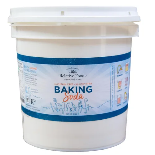Miniatura 5 de Relative Foods Bicarbonato de sodio para cocinar, limpiar y más - Mezcla de bicarbonato de sodio sin gluten sin conservantes - Bicarbonato de sodio