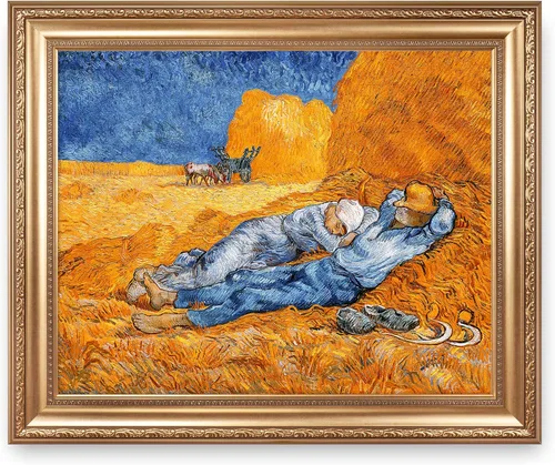 Miniatura 95 de A&T ARTWORK Noche estrellada sobre el Ródano de Vincent Van Gogh. Tamaño del marco: 36 x 30 pulgadas, tamaño de la imagen: 30 x 24 pulgadas