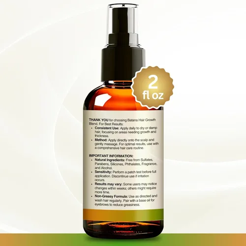 Miniatura 9 de Aceite de batana para el crecimiento del cabello + aplicador de peine – 100% puro, orgánico, prensado en frío, sin refinar de Honduras por Dr. Sebi