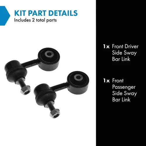 Miniatura 2 de TRQ Juego de 2 unidades para BMW E30 E36