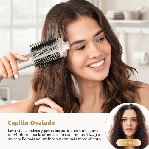 Miniatura 6 de 7MAGIC Estilizador de aire caliente 7 en 1, cepillo secador de pelo con rizadores de envoltura automática, secador de pelo de alta velocidad