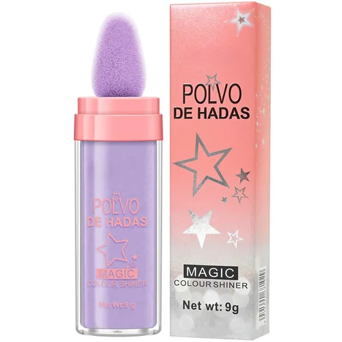 Miniatura 13 de 2 unidades de Polvo De Hadas Fairy Dust polvo resaltador - Polvo para contornear todo el cuerpo y clavícula perlado para cara y ojos, purpurina #01