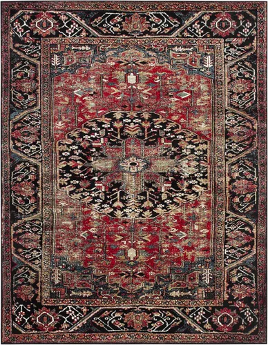 Miniatura 2 de SAFAVIEH Vintage Hamadan Collection - Alfombra de pasillo, 2 pies 3 pulgadas x 8 pies, diseño oriental tradicional persa, no desprende pelusa