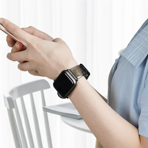 Miniatura 6 de iiteeology Compatible con Apple Watch Band de 1.65 pulgadas, 1.73 pulgadas, 1.75 pulgadas, 1.73 pulgadas, correa deportiva de silicona suave