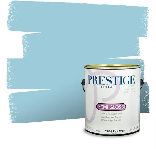 Miniatura 364 de Pintura Exterior + imprimación PRESTIGE, todo-en-uno, 1 galón, acabado mate, color comparable al Valspar* Royal Gray* VS151-Gris real