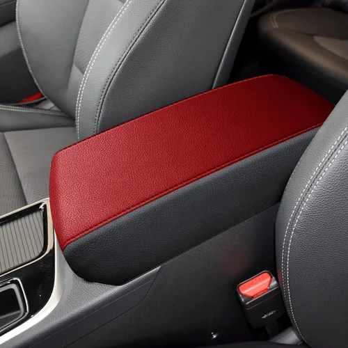 Miniatura 10 de AOMSAZTO Fundas de consola de diamante de cristal brillante para 2015-2019 Hyundai Sonata, cubiertas de cuero medio para reposabrazos