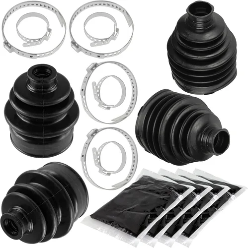 Miniatura 6 de Caltric Kit de arranque CV exterior e interior de 2 ejes delanteros compatible con Yamaha Grizzly 700 YFM700 4X4 2009-2015
