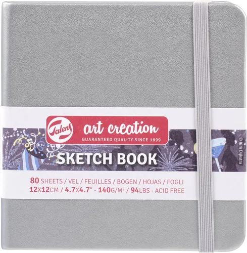 Miniatura 8 de Talens Art Creation T9314-132M 452175 Cuaderno de bocetos Talens Art Creation, cuaderno de dibujo, 13 x 21 cm (5.1 x 8.3 pulgadas), Violeta Pastel