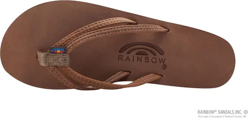 Miniatura 3 de Rainbow Sandals Ladies The Sand Piper Luxury Leather - Arco de una sola capa con correa doble estrecha de 13 pulgadas