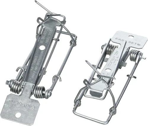 Miniatura 6 de Trampa para taltuza Victor Easy Set resistente al clima para exterior - 0611 - Trampa versátil para taltuzas - Mata taltuzas en el jardín - Paquete