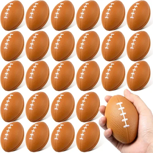 Miniatura 16 de Blulu Paquete de 30 mini bolas de fútbol de espuma para el estrés a granel de 2.17 pulgadas para niños y adultos, regalo de fiesta escolar, pequeño