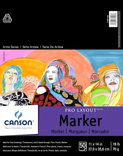 Canson Artist Series Pro Layout, Libreta para marcador