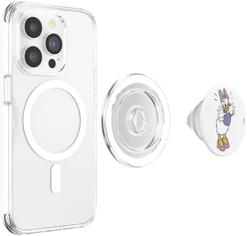 Miniatura 4 de Disney Mickey y sus amigos Daisy Duck Surprised Retrato PopSockets MagSafe PopGrip para iPhone