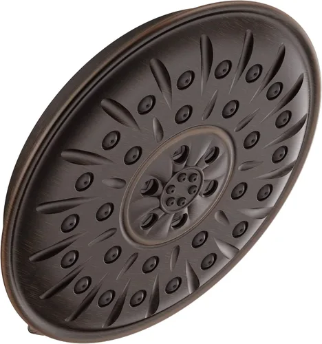 Miniatura 12 de Delta -Faucet 52487-KS-PR - Cabezal de ducha universal con componentes de ducha, Lumicoat negro inoxidable