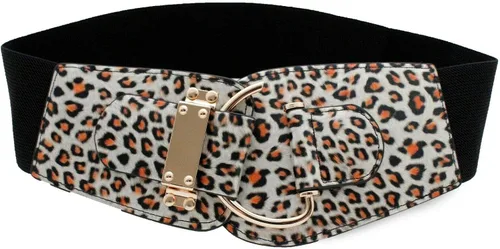 Miniatura 98 de TFJ - Cinturón ancho de moda para mujer, cintura alta, hebilla de gancho de metal dorado, talla XS, S, M, L, XL