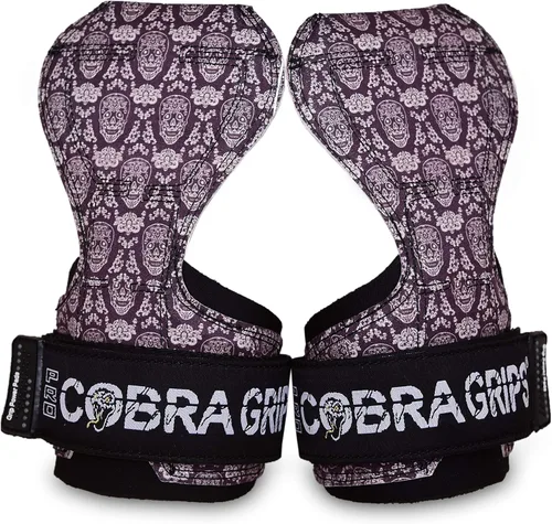 Miniatura 23 de Cobra Grips Weight Lifting Gloves with Adjustable Neoprene Padded Wrist Wraps - Heavy Duty Alternative to Power Lifting Hooks for Deadlifts
