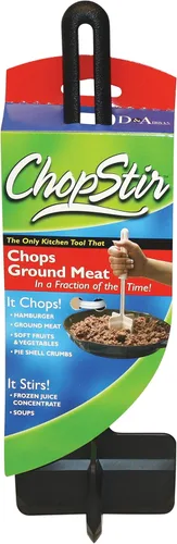 Miniatura 7 de Picador ChopStir Original para hacer hamburguesa de carne picada, para vegetales y huevo Rojo