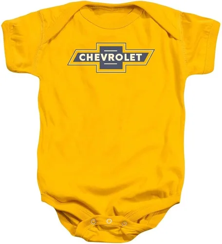 Miniatura 2 de Sons of Gotham Blue and Gold Vintage Bowtie Baby Bodysuit