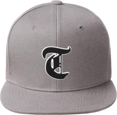 Miniatura 1003 de Daxton Gorra clásica con visera de billete plano con letras del alfabeto inglés antiguo de la A a la Z