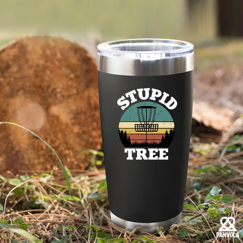 Miniatura 6 de Panvola Loco Árbol Divertido Regalos de Juego de Disc Golf Para Papá Mamá Abuelo Abuela De Hijo Hija Esposo Esposa Vaso Aislado al Vacío Retro