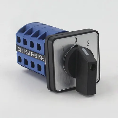 Miniatura 3 de Interruptor selector de cambio universal, interruptor de transferencia de energía, 3 posiciones 16 terminales, LW26-25/4 380V 25A Motor, Generadores
