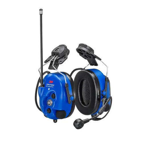 Miniatura 11 de 3M PELTOR WS LiteCom PRO III - Auriculares, casco duro adjunto, durabilidad de grado profesional, radio de comunicación bidireccional inalámbrica