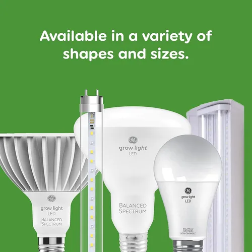 Miniatura 10 de GE Luces de cultivo para plantas de interior, reflector de interior BR30, bombillas LED para flores y frutas, espectro de luz roja avanzado, 25,000