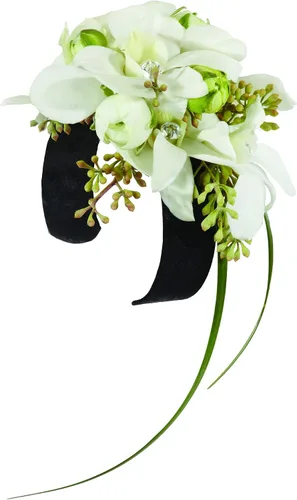 Miniatura 4 de Floral Supply Online - Pulsera brillante Slaplet. Pulseras florales de ramillete a presión para bodas, bailes, bailes o eventos., Plástico, No es