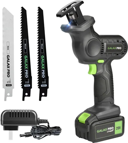 Miniatura 9 de GALAX PRO Sierra recíproca de 120 V, sierra recíproca con cable de velocidad variable de 6.0 amperios con longitud de carrera de 1-1/8 pulgadas
