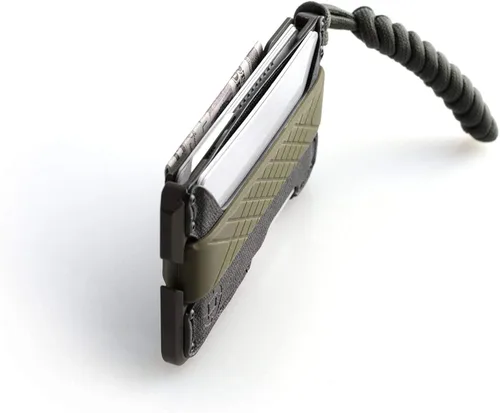Miniatura 3 de Dango T01 Billetera táctica EDC - Hecha en Estados Unidos - Cuero genuino, Multiherramienta, Bloqueo RFID