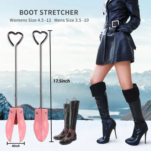 Miniatura 3 de Estirador de zapatos para hombres y mujeres, expansor de zapatos de 4 vías, resuelve los problemas de juanetes y otros problemas de pies causados