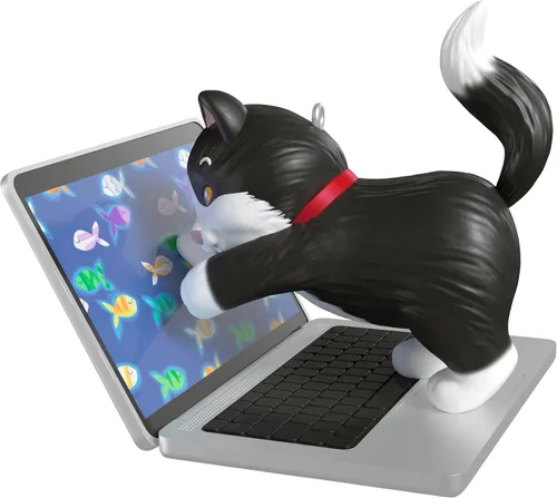 Hallmark Keepsake Adorno de Navidad, gatitos traviesos, regalos para amantes de los animales