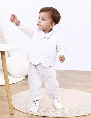 Miniatura 2 de AGJ Zapatos de vestir Oxford para bebés, niños y niñas, de piel sintética, suela suave, zapatos antideslizantes para caminar y bodas
