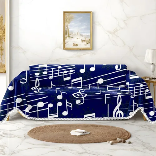 Miniatura 19 de White Cats - Funda de sofá con estampado de gatos negros, fundas para sofá y sillón, resistente a las manchas, protector universal de muebles