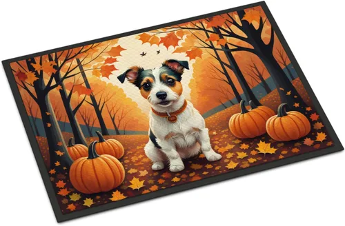 Miniatura 65 de Caroline's Treasures DAC1041MAT - Tapete de algodón de Tulear para puerta delantera, 18 x 27 pulgadas, para interiores y exteriores, para entrada