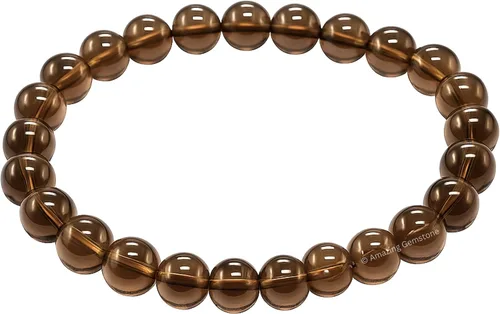 Miniatura 227 de Amazing Gemstone Pulsera de cristal para mujeres y hombres, pulsera de cristal curativo de protección, pulsera elástica con cuentas de piedras
