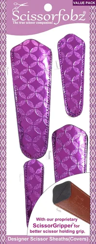 Miniatura 59 de Fundas protectoras para tijeras de diseño, para pequeñas tijeras de bordado, color verde mar, #SS-7