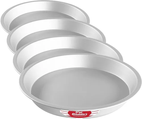 Miniatura 10 de Fat Daddio's PIE-6 - Molde de aluminio anodizado para tartas, 6 x 1,5 pulgadas