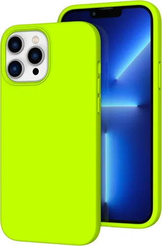 Miniatura 68 de Funda de silicona líquida compatible con iPhone 11 (6.1 pulgadas), cubierta de goma de gel de protección completa con forro de microfibra suave