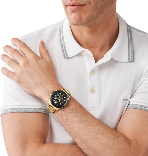 Miniatura 4 de Michael Kors Brecken - Reloj de cuarzo para hombre con correa de acero inoxidable