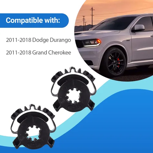 Miniatura 2 de Kit de engranajes de actuador de puerta de mezcla de HVAC de 2 piezas para Dodge Durango Jeep Grand Cherokee 2011-2018, sustituye a 68214880AA