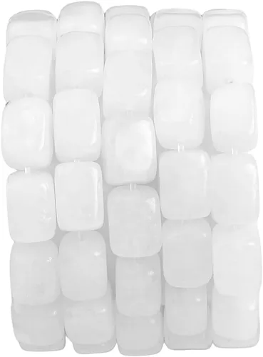 Miniatura 18 de BEADIA Cuentas sueltas de piedra de jade amarillo natural cilíndricas semipreciosas para hacer joyas 10mmx14mm 38cm