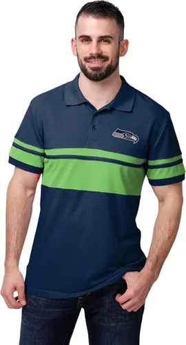 Miniatura 32 de FOCO Men's NFL Team Logo Polo Short Sleeve Shirt