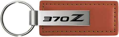 Miniatura 6 de Au-TOMOTIVE GOLD Llavero de cuero rectangular para Nissan 370Z