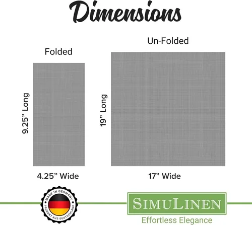 Miniatura 7 de SimuLinen Servilletas decorativas florales azules, servilletas de papel desechables como tela, sensación de lino, material Airlaid de primera