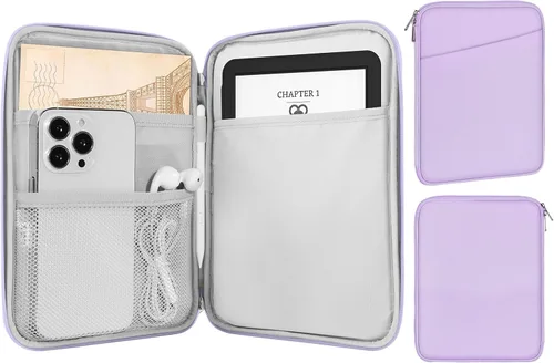 Miniatura 8 de MoKo Funda para tablet de 9 a 11 pulgadas, compatible con iPad Air M4/Pro M5 de 11 pulgadas, iPad A16 de 11 pulgadas, i-Pad 10/9/8/7th/Air 5/4th