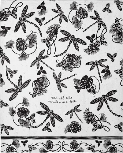 Miniatura 2 de Karma Toallas de té boho libélula 18" x 22