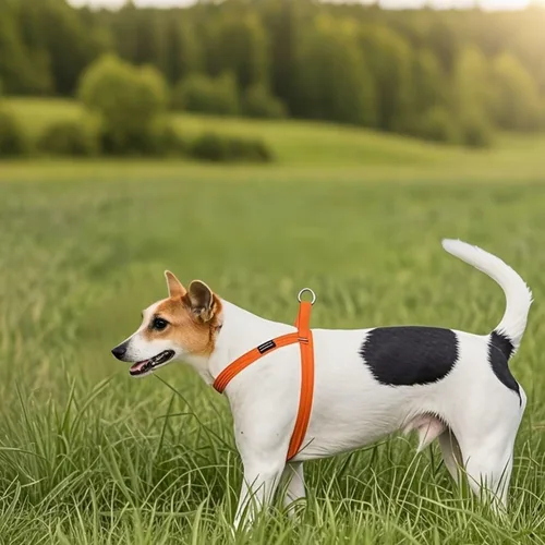 Miniatura 6 de Arnés para perro sin tirones, arnés para mascotas grueso y ajustable, chaleco de pecho a prueba de escape, arnés resistente para caminar para perro